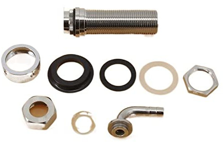 MNEVZX bierbrauset Verchromter Bierzapfhahn-Schaft mit 8 mm Homebrew-Kegging-Teilen, DIY-Zubehör Heimbrau-Sets(83mm Shank)