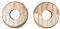 28605 | Easy Fit Radiator Pipe Collars | Solid Oak | for 15mm Pipes | Varnished (2)