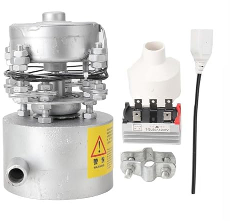 ZQIRUIQZ Turbina Hidráulica Portátil 300W, Generador Hidroeléctrico 110V-220V con Lastre Y Conector De 50mm, Sistema De Microhidroelectricidad para Casa, Camping, Iluminación Y Carga