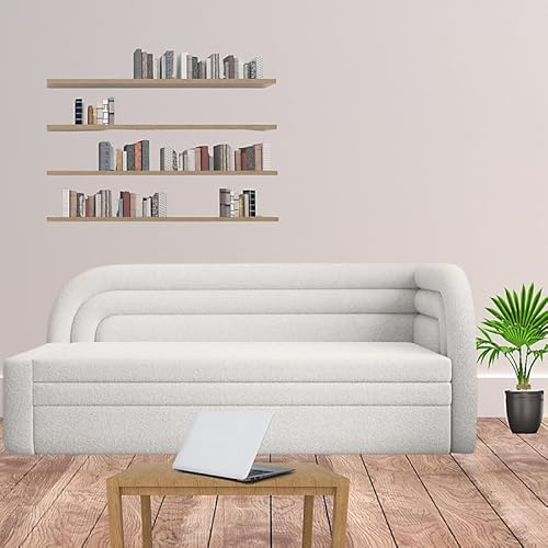 Agritrade AK Fabillo Teen Boys and Girls Bed with Storage Sleeping Surface 135 x 199 cm Cream Right