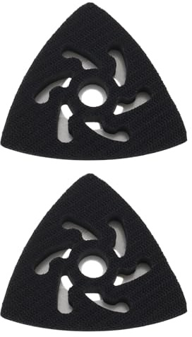 SG Store Dreieckige Schleifscheibe, Schleifwerkzeug, 90 mm, Stahl, zum Schleifen von Salz, Metall, Kunststoff, Lack, 2 Stück