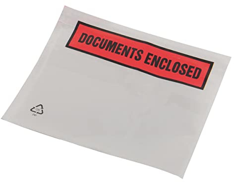 Tenzalopes Document Wallets, A7 Size (Printed Documents Enclosed)