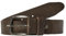 Herren Jack & Jones Ledergürtel JACPAUL Belt Echt Leder Jeans Hosen Gürtel, Farben:Dunkelbraun, Größe Gürtel:90