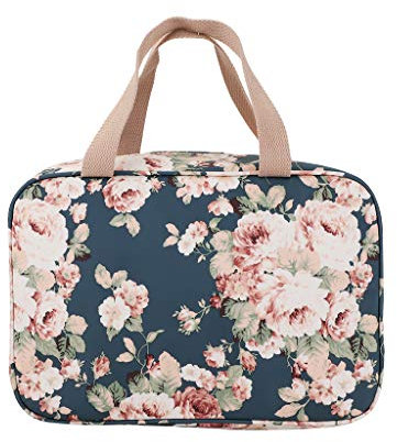 Sumnacon Trousse de Toilette Sac de Toilette Grande capacité Organisateur pour Le Voyage,Business,Pique-Nique(Bleu foncé)