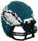 Forever Collectibles UK NFL 3D BRXLZ – Replik Helm, PHILADELPHIA EAGLES