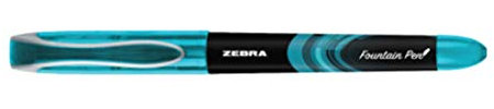 Zebra Fountain Pen 0.6mm Turquoise (48360UPC)