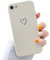 LRANKAI Compatible with iPhone 7/8/SE 2020 Case for Women Girls,Fashion Cute Love-Heart Pattern Soft Silicone Gel Case Shockproof Protective Cover for iPhone 7/8/SE 2020-White