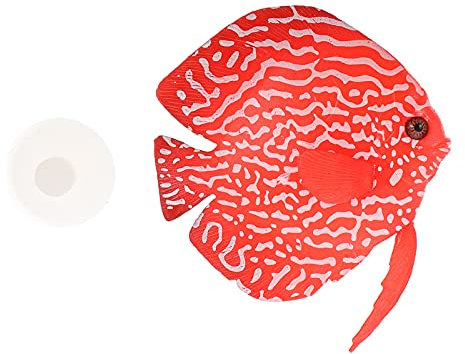 UKCOCO 1stk Gefälschter Fisch Aquarienfische Leuchten Im Dunkeln Fluoreszierendes Fischdekor Leuchten Im Dunkeln Tropische Fische Dekorationen Für Aquarien Kieselgel Aquarium Blaue Tang