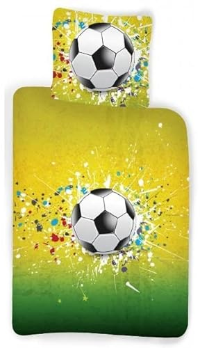 BRANDMAC Bettwäsche, Junior, 100 x 140 cm, Fußball (1000421)