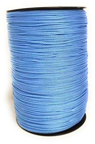 LE ANTICHE MERCERIE Cordoncino Thai per Borse all' Uncinetto Rocca 500GR Vari Colori (Celeste 17)