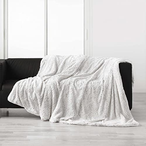 Douceur d'Intérieur, Wohndecke Alaska Fellimitat Sherpa 180x220 cm
