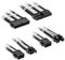 Kolink Core Standard Braided Cable Extension Kit - Jet Black/Brilliant White