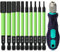 Impact Drill Allen Key Bit Set, 10PCS Hex Bit Set H1.5-H10 Allen Key Screwdriver Set, 89mm Long Metric Allen Key Drill Bit with Handle Screwdriver, Impact Driver Hex Head with 1/4 Inch Hexagon Shank