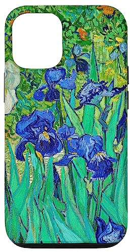 Vincent Van Gogh Handyhülle Iris Blume Kunst Künstler Geschenk Hülle für iPhone 12/12 Pro