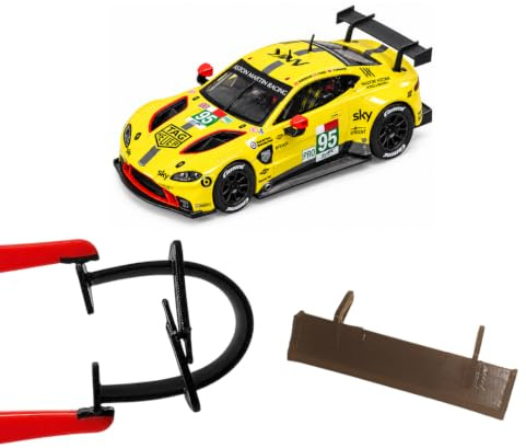 Blackslot Flexibler Spoiler – Carrera Zubehör für 132 Aston Martin Vantage GT3, Carrera Bahn Tuning Ersatzteil Kleinteil im Maßstab 1:32