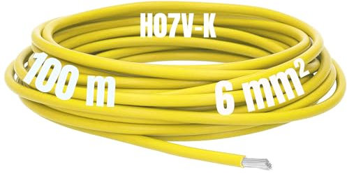 Lapp 100m Steuerleitung 4160710 Multi-Standard SC 2.1 1 x 6 mm² Gelb
