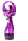 OUGHTOSIS Botellas de ventilador de pulverización, pulverizador de niebla, ventilador portátil de mano, ventilador silencioso personal para exteriores y playa, 2 AA seco, funciona con pilas/morado
