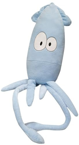 champracer Octopus Plüschtiere Kuscheltier Oktopus Spielzeug 80 bis 180 cm Langer Plüschtier Oktopus Kissen Sofakissen Geschenke Für Kinder und Erwachsene (80cm,Blau)