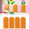 jackfru 3D Wall Panels, Wall Cladding, Self-Adhesive, PU Waterproof Wall Cushion, Children's Room, Wall Panels Padded, Wall Cushion for Hanging Headboard, Bed, Nd Cushion, Children's Room (Orange)
