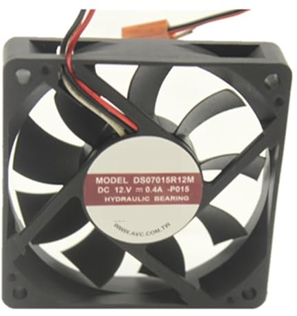 tianwandong For AVC DS07015R12M DC 12V 0.4A 7cm 7015 70x70x15mm PWM ventilador de refrigeración de CPU con control de temperatura