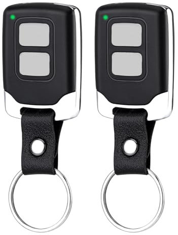 Garage Door Opener Remote for Liftmaster Chamberlain Craftsman Sears Opener (1, Black)