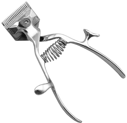 Tondeuse Manuelle pour Chien - Ciseaux de Toilettage Professionnels en Acier Inoxydable - Outil de Coupe de Poils pour Animaux Domestiques - Idéal pour Chiens, Chats et Autres Animaux à Poils Longs
