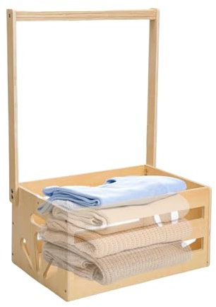 Closet Organizador para Baby Shower - Armario de madera para la ducha archivador para el organizador para niños, gran herramienta de organizador de espacios interiores para el dormitorio del baño