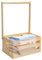Closet Organizador para Baby Shower - Armario de madera para la ducha archivador para el organizador para niños, gran herramienta de organizador de espacios interiores para el dormitorio del baño