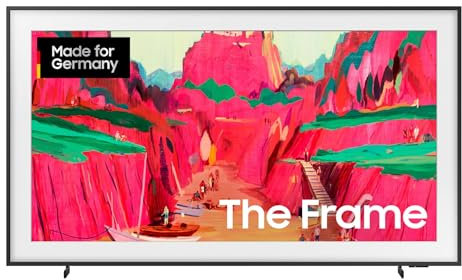 Samsung The Frame Pro 4K LS03FW Vision AI Smart TV (2025) Écran Smart TV 65 avec surface mate, cadre interchangeable et processeur AI Gen2 4K