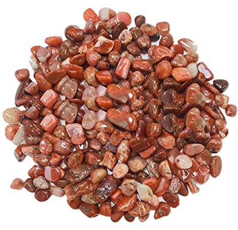 Petites pierres vertes polies pour plantes ornementales d'aquarium - Pierres de gravier pour plantes en pot - Bonsaï - Terrarium - Projet de bricolage - 100 g - Pierres décoratives pour plantes (B