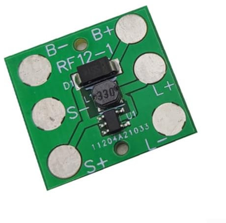 Placa de circuito de luz subterránea accionada solar, sensor de luz inteligente para pernos de carretera, solución de iluminación al aire libre