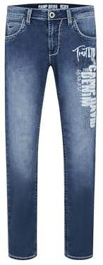 Camp David NI:CO Herren Jeans Regular Fit Stretch | gerades Bein, mittlere Leibhöhe, Denim mit Elasthan, Five-Pocket, Reißverschluss, Verschiedene Waschungen, Längen & Stretchgrade, Zeitloser Look