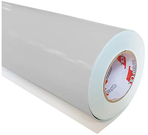 Klebefolie 621 - Farbnummer 072 - Hellgrau 5m x 63 - Möbelfolie - Plotterfolie- selbstklebend