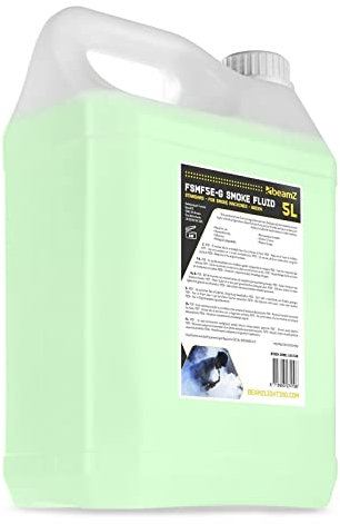 BeamZ Nebelfluid 5 Liter - Universelles wasserbasiertes und sicheres ECO-Nebelfluid - Grün