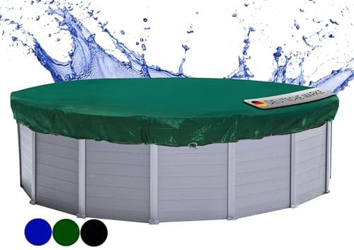 Quick-Star Cubierta de Invierno para Piscina Redonda 305-320 cm Lona Protectora 180g/m²