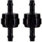 BBTUS 3/16 4.5mm PA66 Auto Circuit d'huile ressort clapet anti - retour, haute température résistant à la corrosion pompe unidirectionnelle vide clapet anti – retour