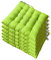 AGDLLYD Lot de 6 Coussin de Chaise et Fauteuils en Teck de Jardin Coussins de siège pour Chaises Dimensions: 40x40x5 cm. (Vert Pomme)