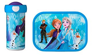 Mepal - Lunch-Set Campus - Lunch-Set für Kinder mit Verschlussbecher & Lunch Box - Lunch-Set für die Schule oder Unterwegs - Spülmaschinenfest & BPA-frei - 300 ml + 750 ml - Frozen 2