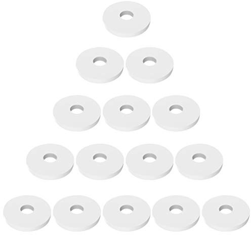 HEALLILY Essential Oil Refill Pads - Aromatherapy Replacement Pads for Necklace, Bracelet, Car Vent Clip (White) Fragrance Diffuser