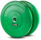 Lex Quinta Bumper Plate 2x10kg Hantelscheiben für 50mm Hantel Stangen - GRÜN - Vollgummi