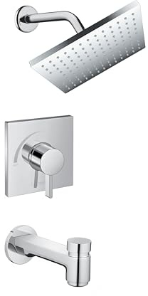 hansgrohe 04962000 Vernis Duschset eckig, chrom
