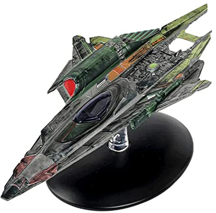 The Official Star Trek Universe Collection | Seven of Nines Fenris Ranger Ship with Magazine Issue 4 by Eaglemoss Hero Collector, STPEN004