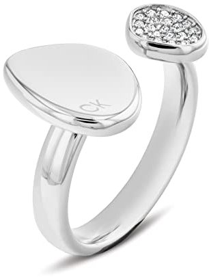 Calvin Klein ring für Damen Kollektion FASCINATE mit Kristallen - 35000319D