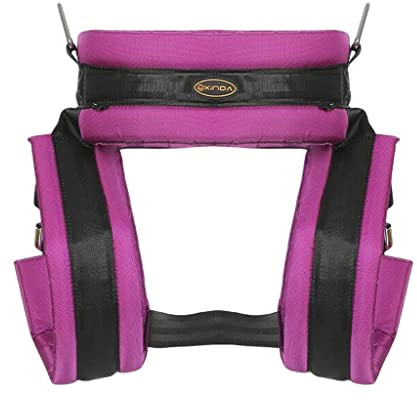 Amagogo Nylon Trampolin Gurt Ion, Outdoor, mit, für Park Jumping, Kids Children, Lila S