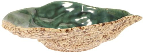 UPKOCH Piatto Irregolare Ceramica Design Per Frutta e Dessert Vassoio Multi-funzione Per Ristoranti e Famiglie Facile Da Pulire e Leggero Profondo