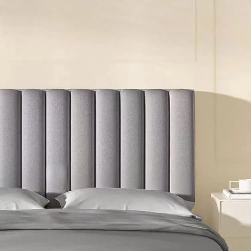 Bett Kopfteil Bezug/Überzug, Staubdichte Stretch Bett Kopfteil Abdeckung, Rückenschutz All-Inclusive Slipcover, Bettkopfteil Hussen Waschbarer All-in-One-Bezug ( Color : Gray , Size : 180cm(71inch) )