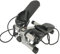 Swing Stepper, Up-Down Stepper, Up-Down Swing Stepper mit Power Ropes, Ganzheitliches Schulung, 2 in 1 Trainingsgerät bis 100kg, Mini Stepper für Zuhause (Dunkelgrau)