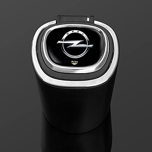 CWMLB Auto Aschenbecher für Opel Astra L 2021-,Aschenbecher mit Deckel Fahrzeug Rauchfreien Aschenbecher Aschenbecher Aschenbecher für Draussen Auto Zubehör Innenraum