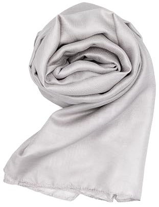 MAPIMANIA - Festliche Stola für Abendkleid 180x80, Bolero Damen festlich, Sommerschal für Hochzeit, Schal Sommer, Satin Tuch