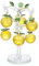 ULDIGI 1 Satz Kristall-Apfelbaum Retro-Dekor Feng-Shui-Baum Edelstein Baum Sommerliche Heimdekoration Living Room Decoration wohnzimmerdeko Kristallhandwerksdekor Kristallbaum mit Äpfeln
